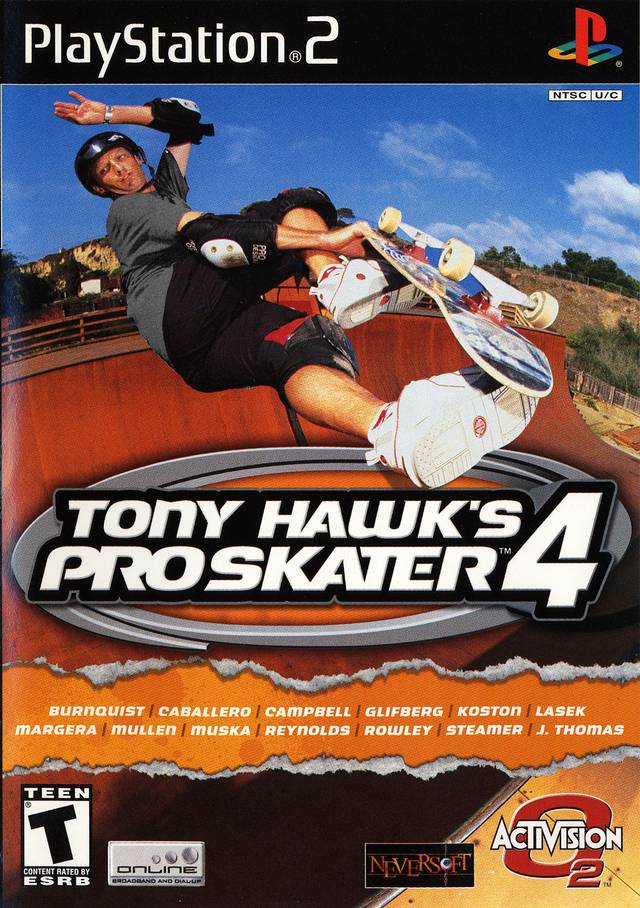 Tony Hawk'S Pro Skater 4 (Europe) ISO < PS2 ISOs | Emuparadise