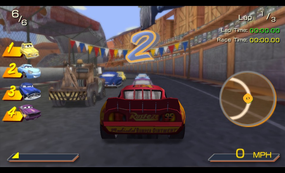 DISNEY CARS 1 (PSP) #9 - O FINAL DO JOGO CARROS 1 NO PPSSPP EM