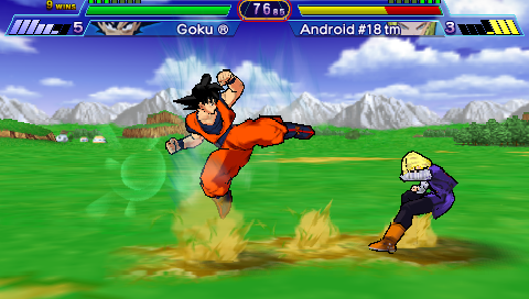 jogo dragon ball z psp