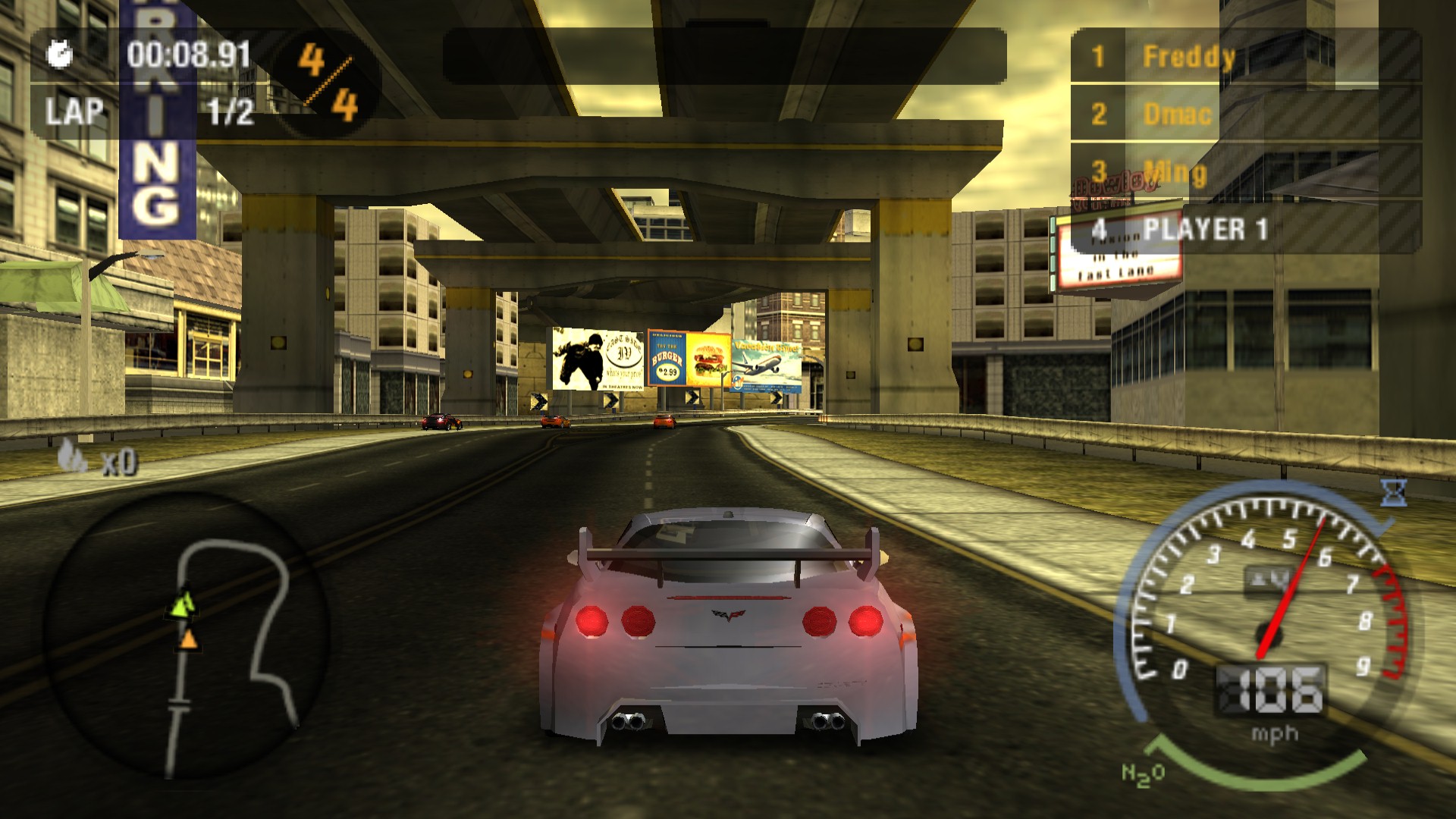 Need for Speed: Most Wanted 5-1-0 - PSP