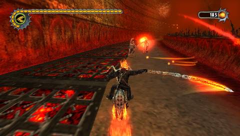 ghost rider games psp