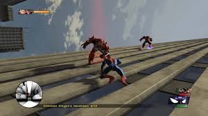 spider man web of shadows psp game