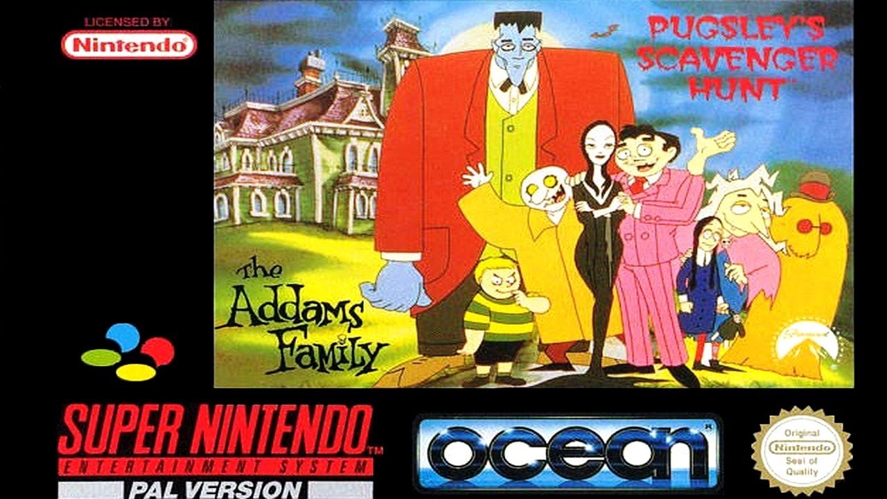 Addams Family, The - Pugsley's Scavenger Hunt (USA) ROM