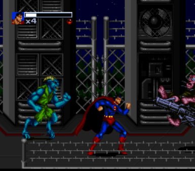 download the death and return of superman super nintendo