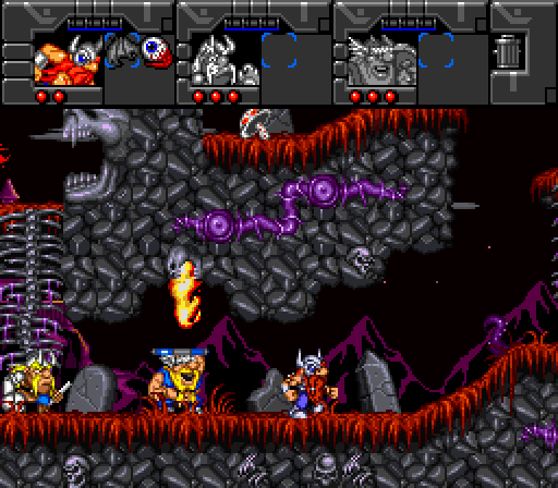 the lost vikings 2 snes rom