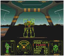 snes mechwarrior