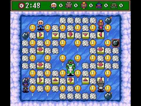 SNES Super Bomberman 3 