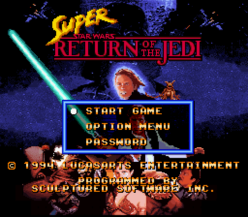 Super star wars snes прохождение