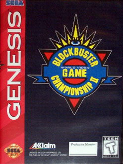 hoppe sjækel halvleder Blockbuster World Video Game Championship II (USA) ROM < Genesis ROMs |  Emuparadise