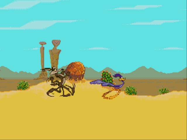 DESERT DEMOLITION - JOGO DO PAPA-LÉGUAS E COYOTE 