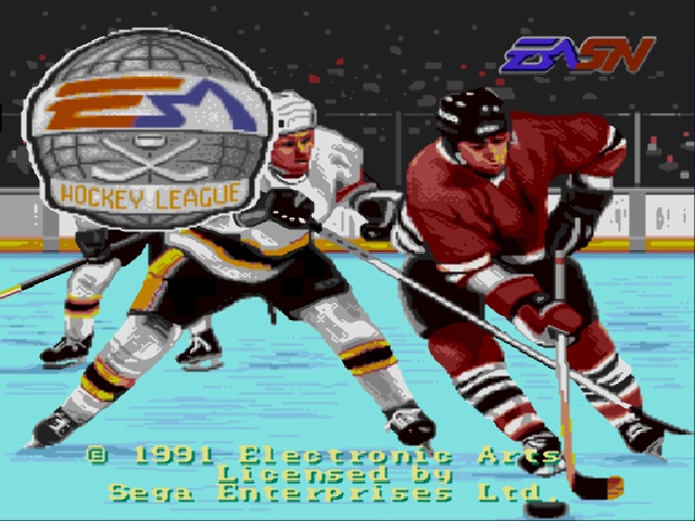 Ea hockey sega управление