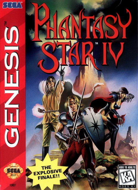 Прохождение phantasy star 4