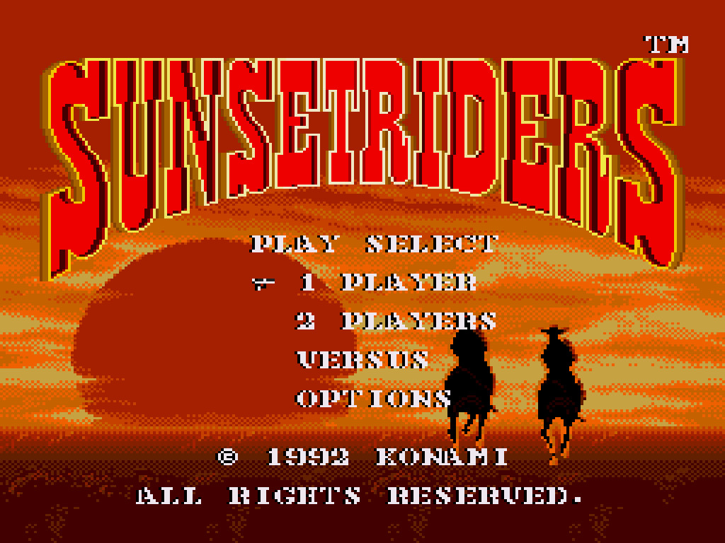 Sunset Riders (Europe) ROM < Genesis ROMs | Emuparadise