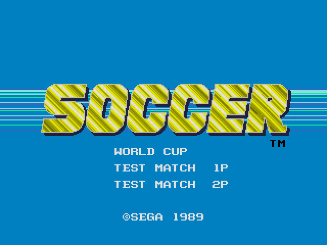 World Cup Soccer World Championship Soccer Japan Usa Rom Genesis Roms Emuparadise