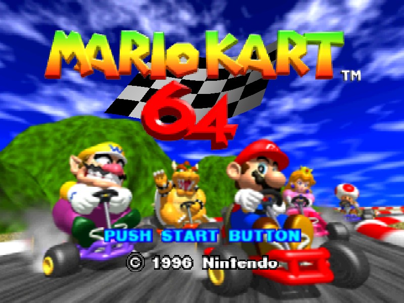 Mario Kart 64 [USA] - Nintendo 64 (N64) rom download