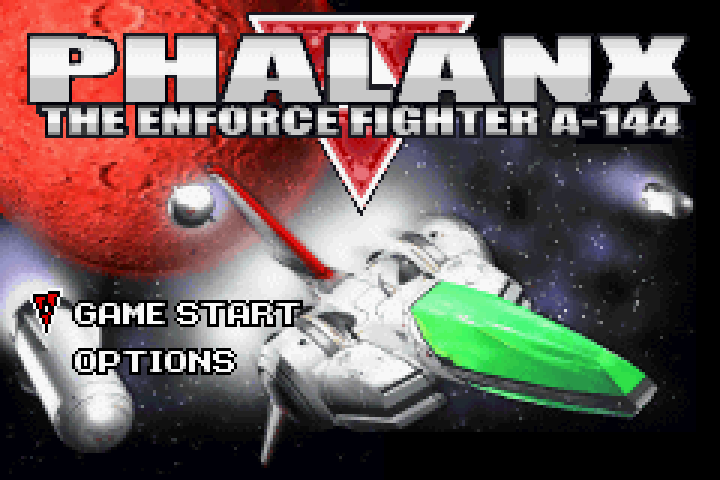 Phalanx - The Enforce Fighter A-144 (J)(Eurasia) ROM < GBA ROMs