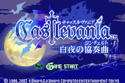 Castlevania White Night Concerto J Eurasia Rom Gba Roms Emuparadise