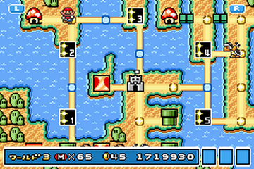 Jogue Super Mario Advance 4 - Super Mario Bros 3, um jogo de Mario bros