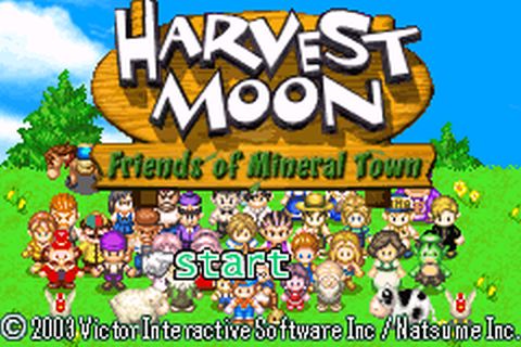 Harvest Moon - Friends of Mineral Town (E)(GBA) ROM