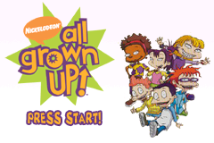 Game Boy Advance Video : All Grown Up!, Volume 1 [USA] - Nintendo Gameboy  Advance (GBA) rom download