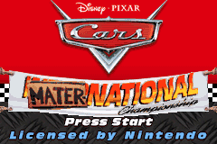 Cars Mater-National Championship (E)(SP) ROM