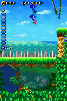 Classic Sonic in Sonic Rush  Sonic Generations DS (Sonic Rush Mod/ Rom  Hack) 