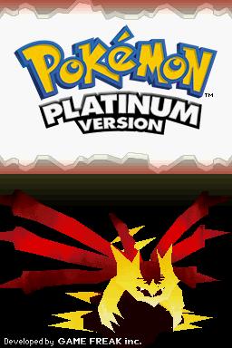 Pokemon Platinum Version Us Xenophobia Rom Nds Roms Emuparadise