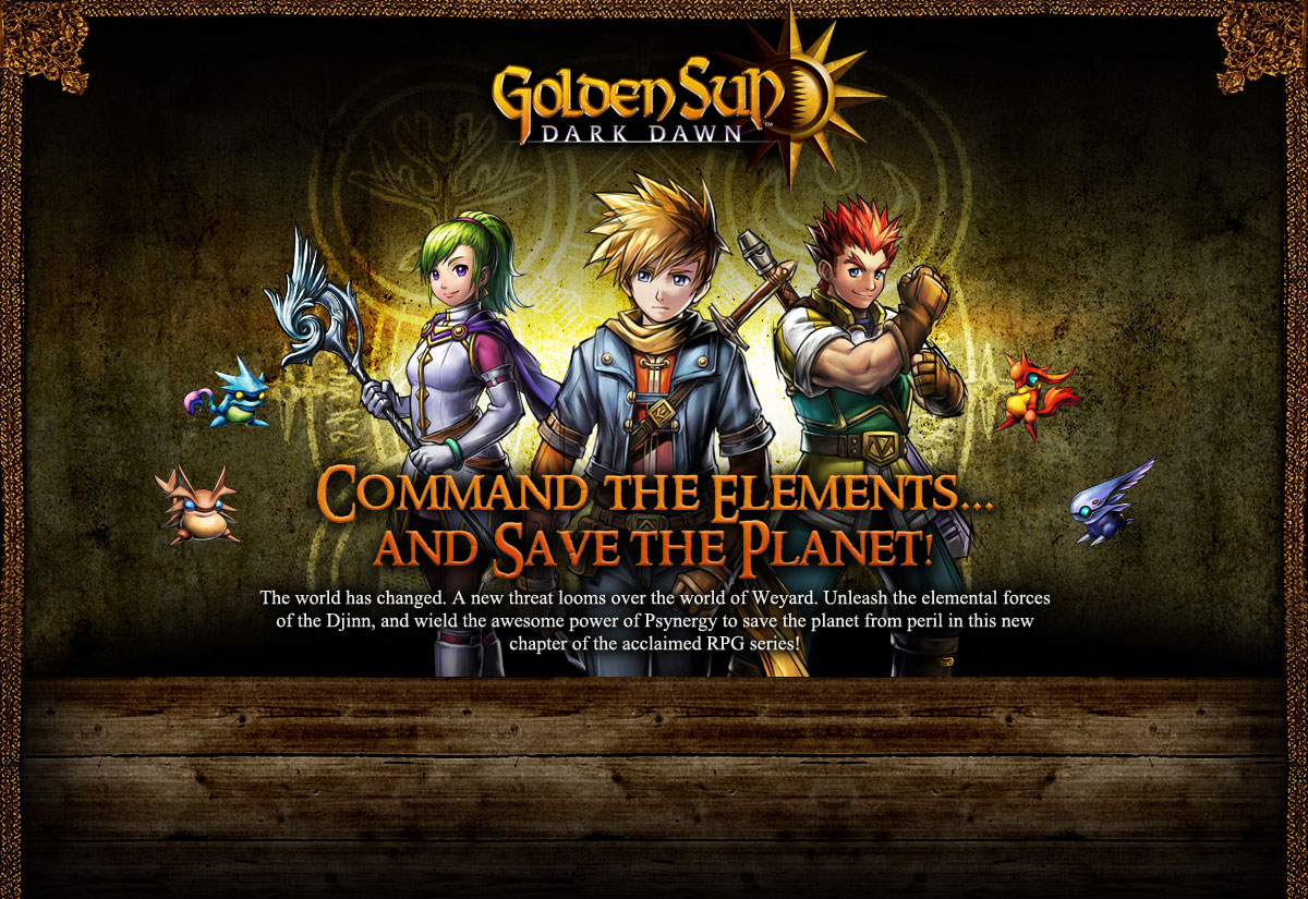 Golden Sun Dark Dawn E ROM