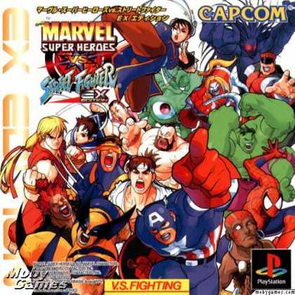 xmen vs street fighter iso