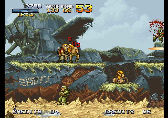 metal slug sega mega drive