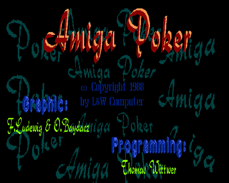 Amiga Poker ROM