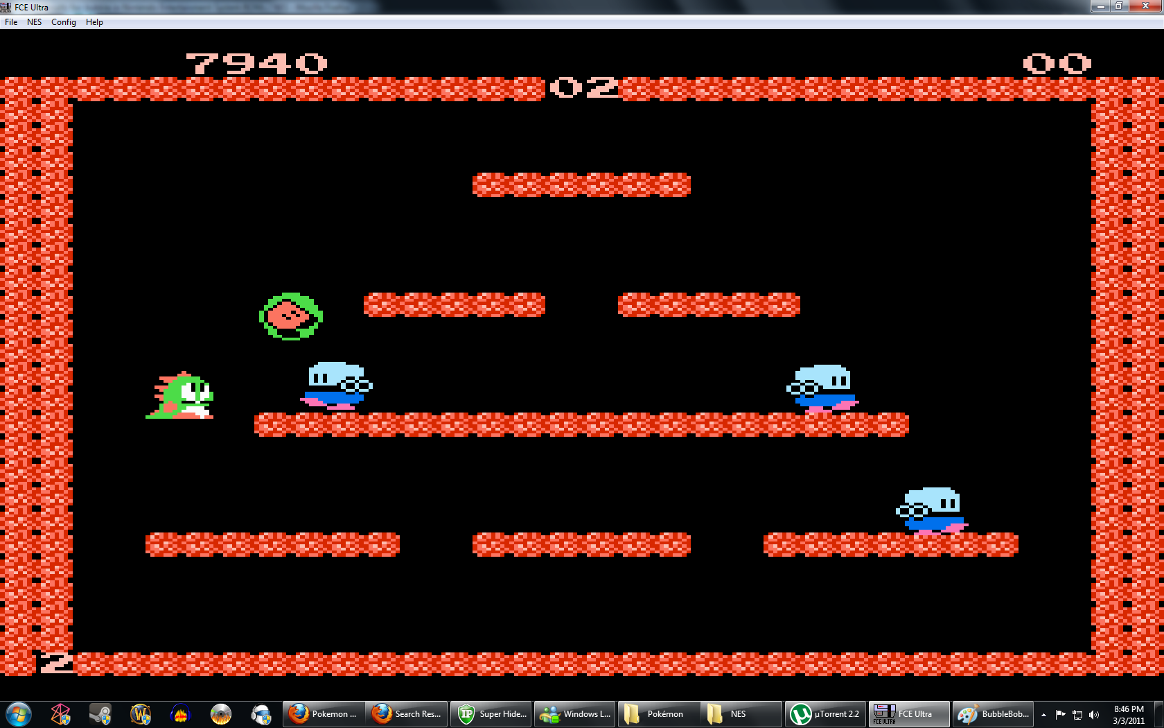 bubble bobble nes