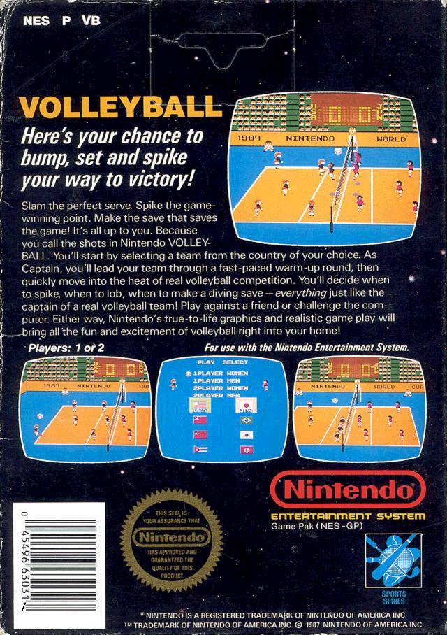 Volleyball nes 2024