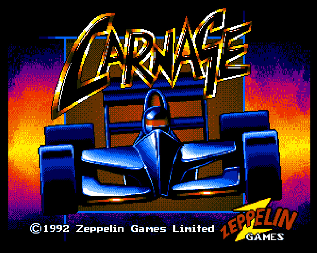 Total carnage. Carnage игра. Fast Lane Carnage. 1992 Картинка.