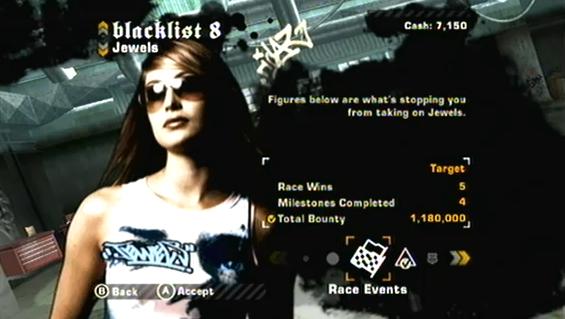 need for speed most wanted blacklist