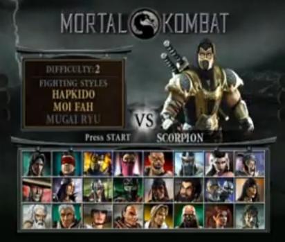 Mortal Kombat Deadly Alliance Gamecube play on Dolphin Emulator