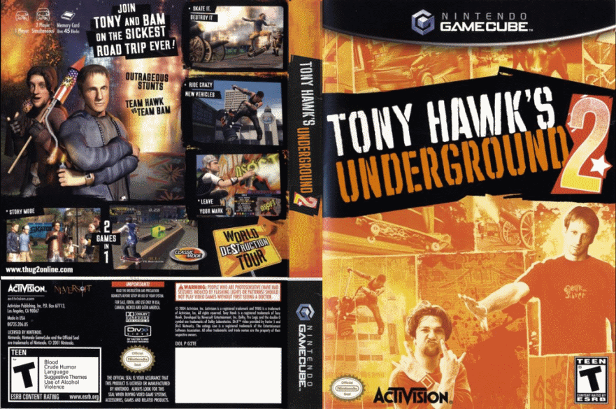 Tony Hawk's Games for PS2 