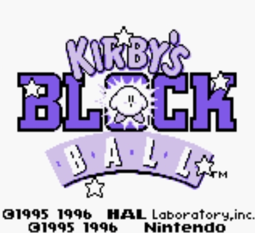 Kirby's Block Ball (USA, Europe) ROM < GB ROMs | Emuparadise