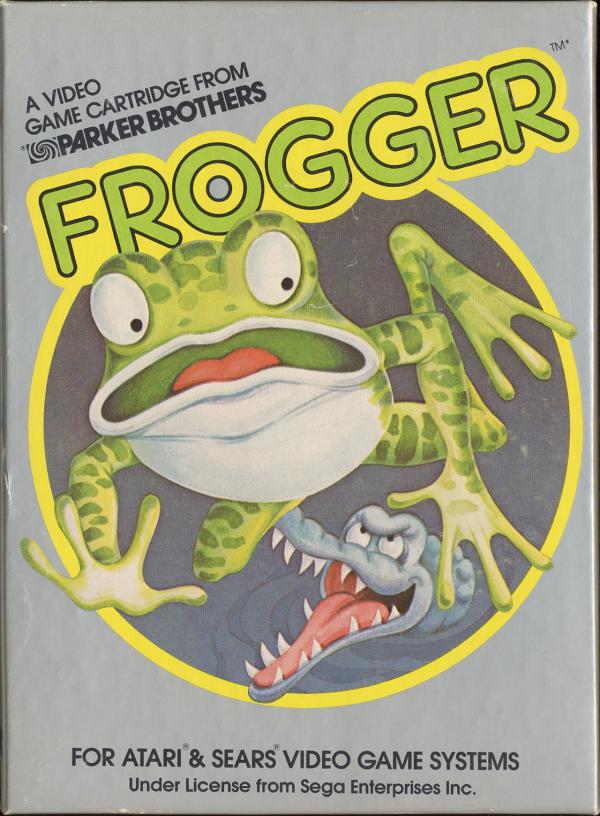 Frogger (1982) (Parker Brothers, Ed English, David Lamkins) (PB5300) ROM