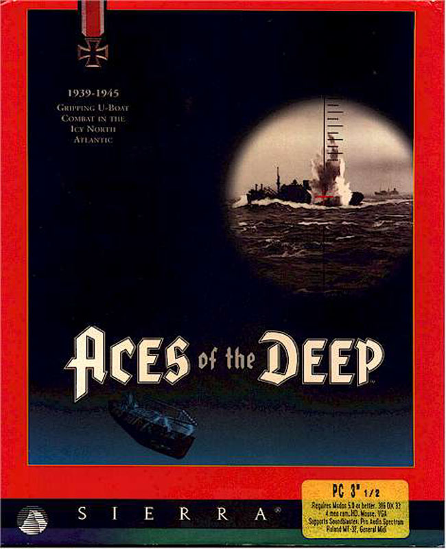 Aces Of The Deep 1994 Sierra Online Game 