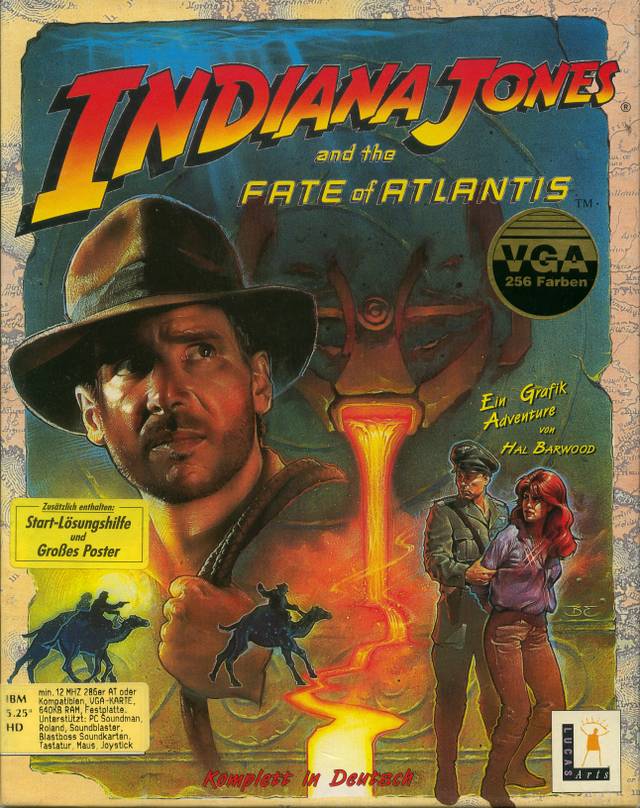 Indiana jones and the fate of atlantis прохождение