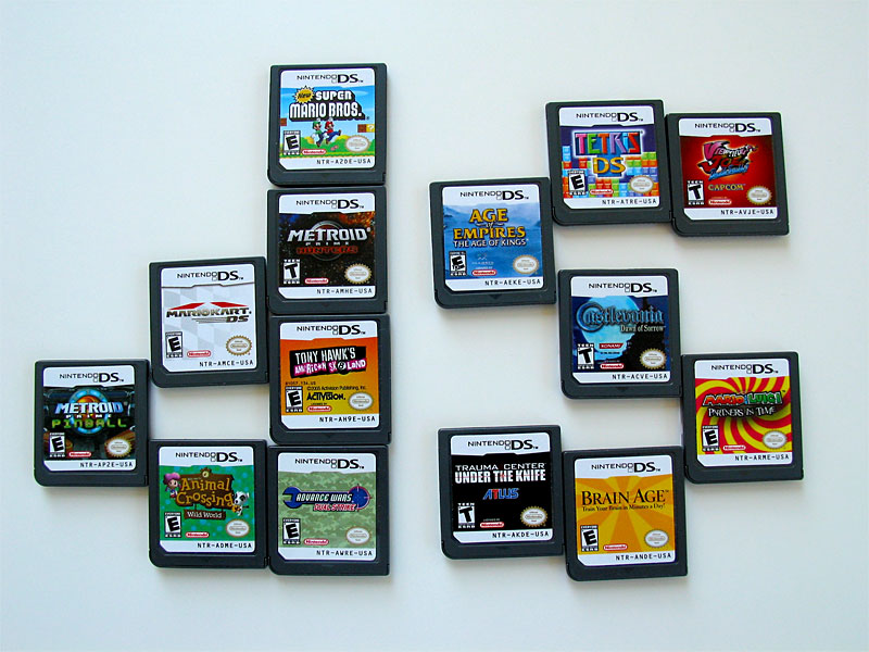 nintendo ds roms card