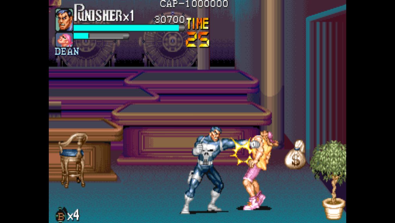 the punisher snes