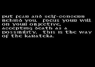 Screenshot Thumbnail / Media File 1 for Karateka (1985)(Broderbund)