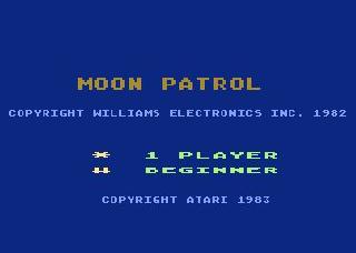 Screenshot Thumbnail / Media File 1 for MoonPatrol 1983