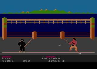 Screenshot Thumbnail / Media File 1 for Ninja (1986)(Mastertronic)