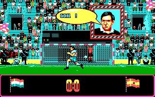 Screenshot Thumbnail / Media File 1 for World Trophy Soccer (1989)(Melbourne House)