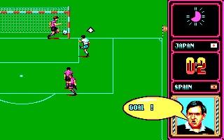 Screenshot Thumbnail / Media File 1 for World Trophy Soccer (1989)(Melbourne House)