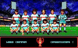 Screenshot Thumbnail / Media File 1 for World Trophy Soccer (1989)(Melbourne House)