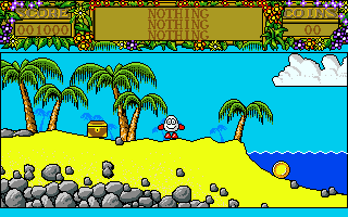 Screenshot Thumbnail / Media File 1 for Treasure Island Dizzy (1989)(Codemasters)